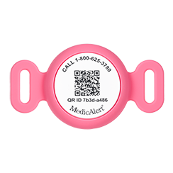 QR Code Medical ID Tag with Location Tracker